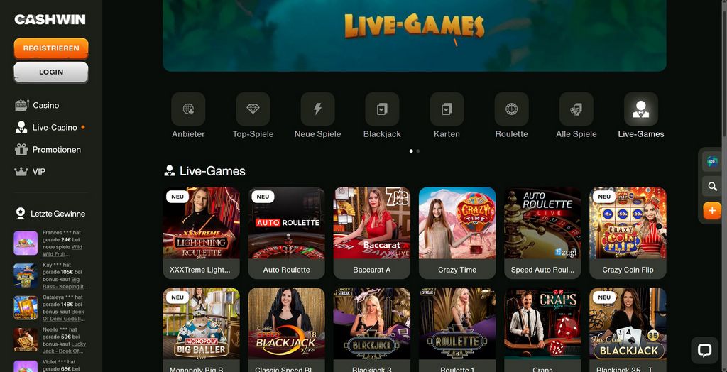 Cashwin Gambling establishment 2025: 100% approximately euro1000 + 50 totally free spins 