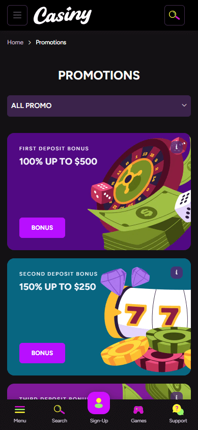 Experience the Thrill of Online Gambling at Casiny Casino